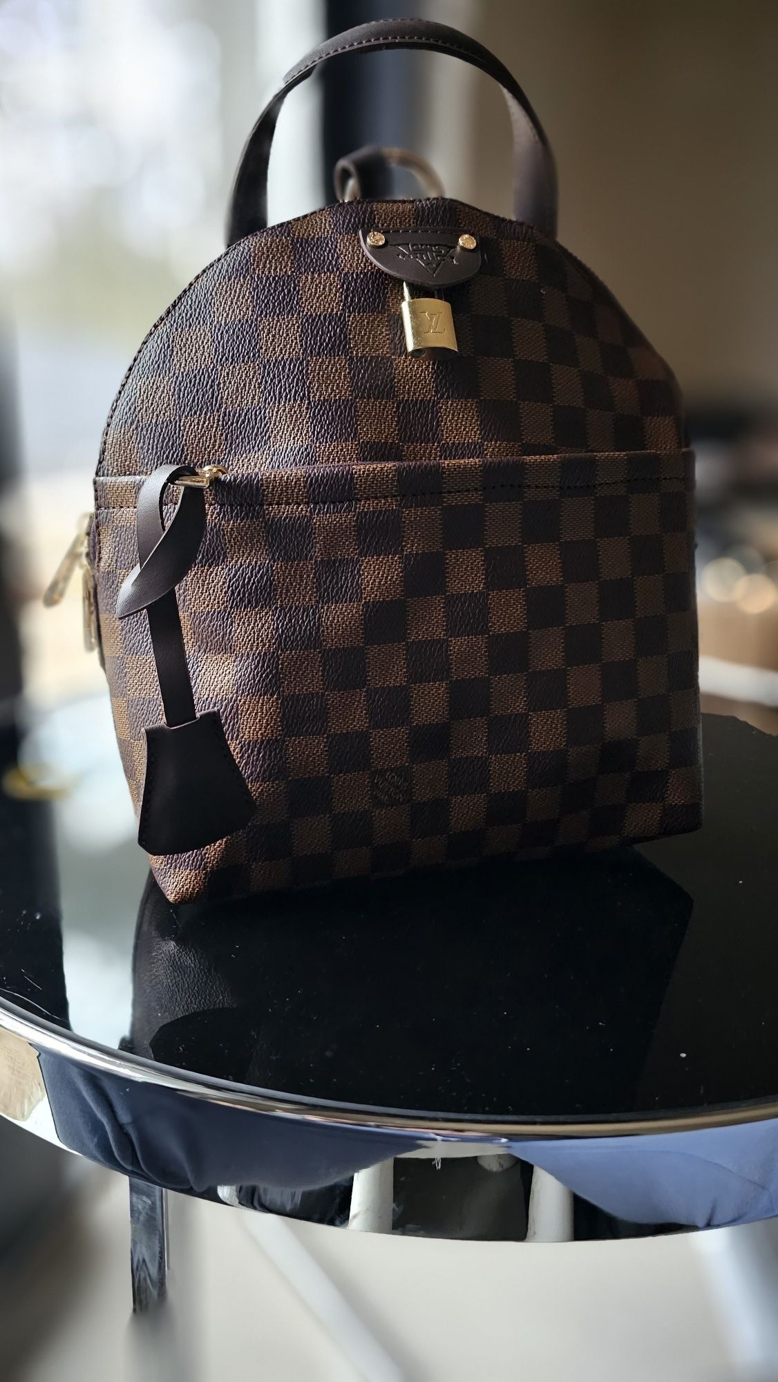 Plecak damier lv moonback pack piękny