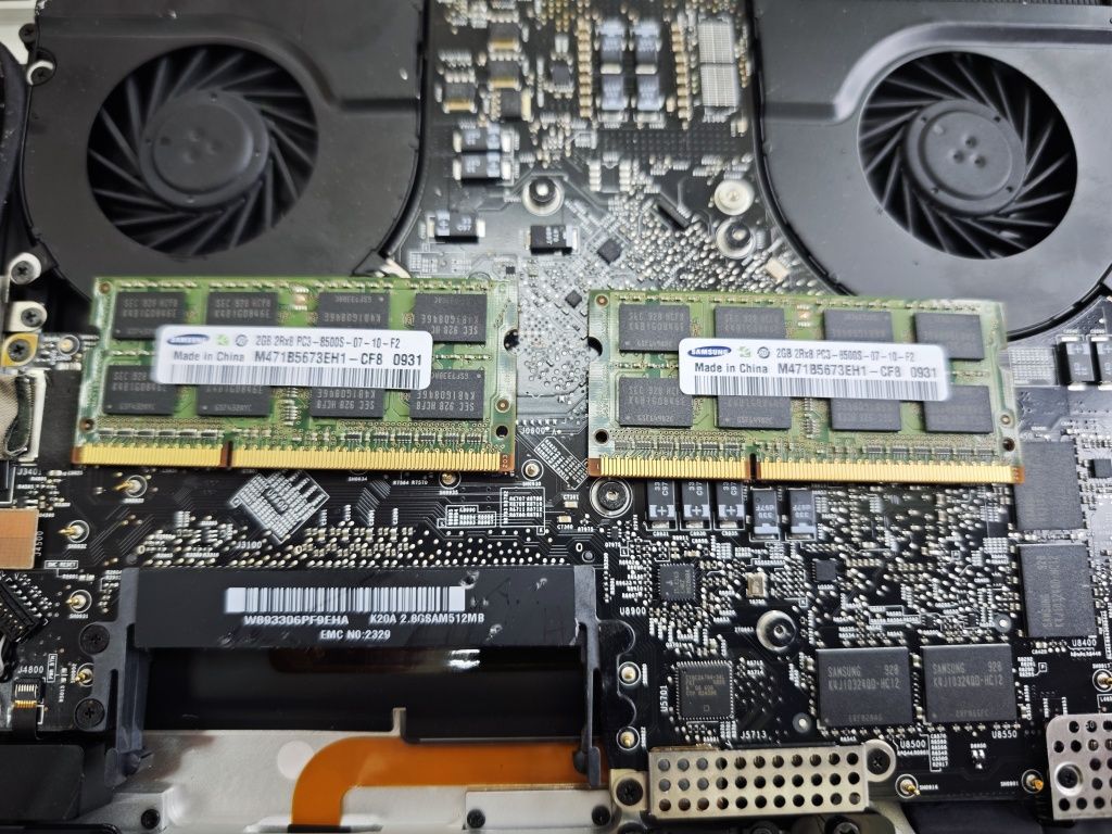 MacBook Pro 15,1 2010 года Разборка