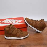 Nike Dunk High Premium Brown кроссовки оригинал 38 / 24см