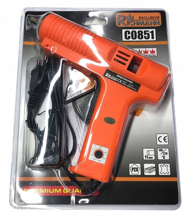 Pistolet Do Kleju Na Gorąco 150w Z Regulacją Temperatur 5 Stopniowy So
