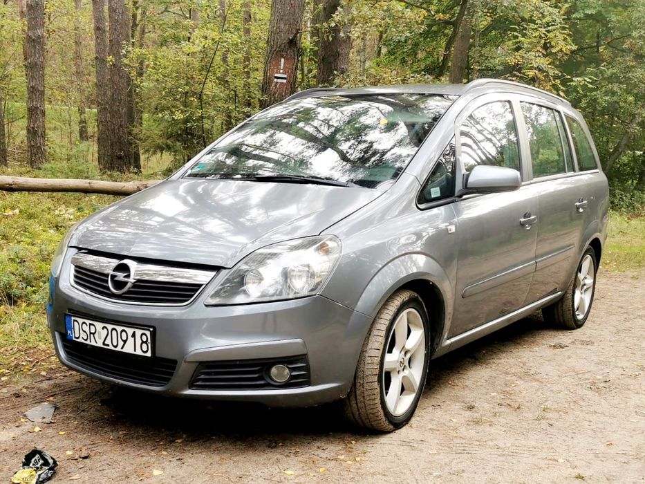 Opel Zafira B 1.9 CDTI Klima Elektryka Bezwypadkowy 7osobowy Sprawny