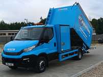 Iveco Daily 70-180 72-170 65c17 60c18 *DMC 3.5t/7t*  Kontener-Kiper, Winda składana, Obsługa pilotem, Dach rozwijany