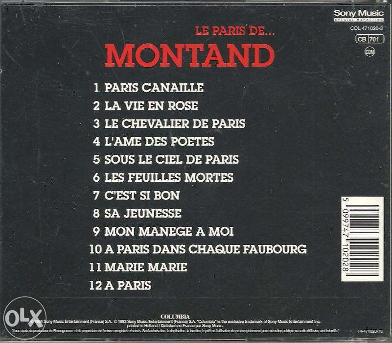 CDs-Montand/Juliette...