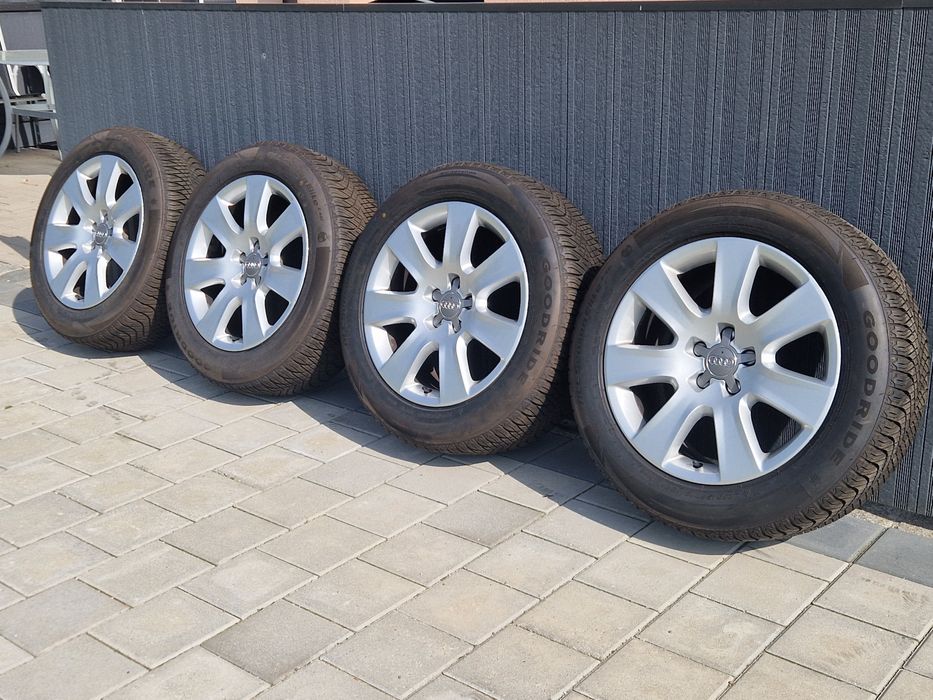 Oryginalne Alufelgi AUDI 18 | Opony 235/55-18 | A6 A8 Q5 7mm | KOMPLET