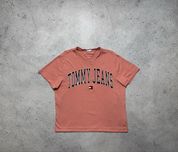 Женская Футболка Tommy Hilfiger Jeans С Большим Логотипом Ориг L-XL