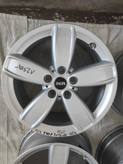420 Felgi aluminiowe ORYGINAŁ MINI R 17 5x112 otwór 66,6 CZUJNIKI