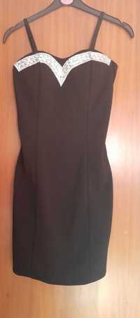 Vestido curto preto