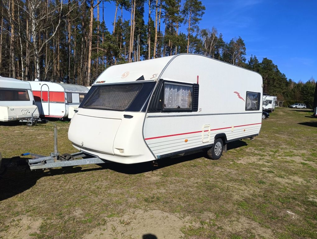 Przyczepa kempingowa Solifer 2000r Całoroczna Primus Zarejestrowana