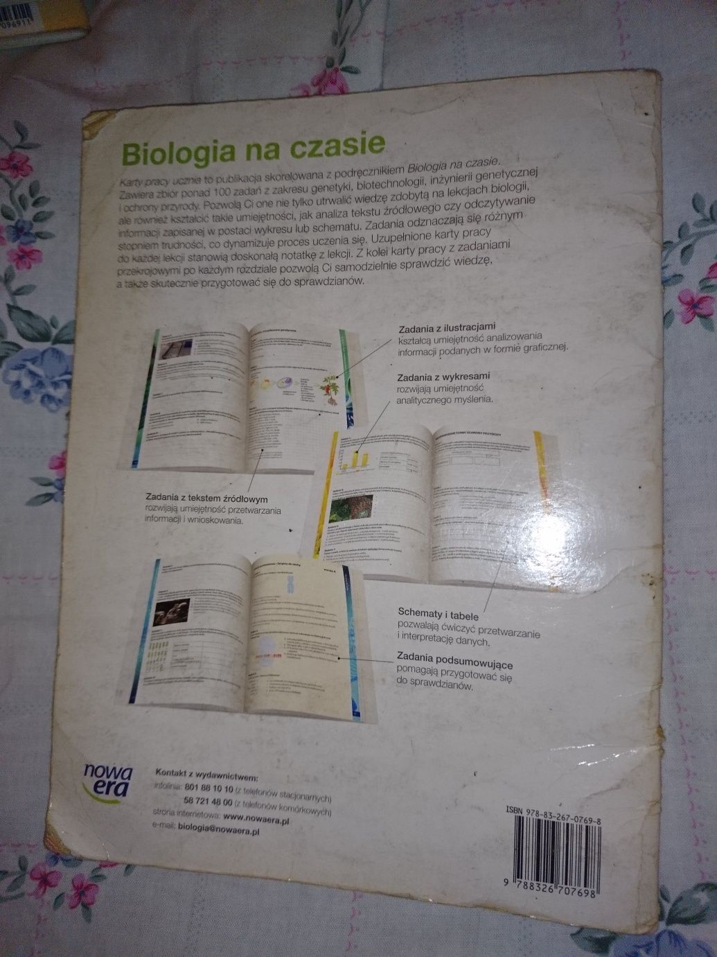 Biologia na czasie karty pracy