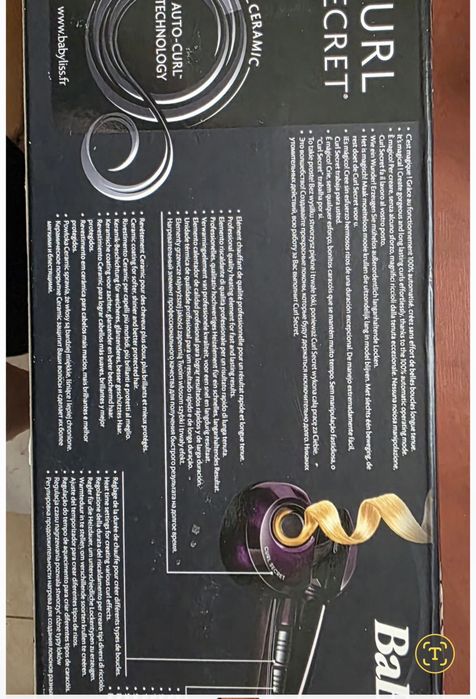 Lokówka automatyczna Babyliss Curl Secret C1000E