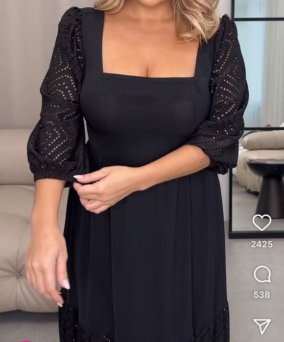 сукня жіноча чорна