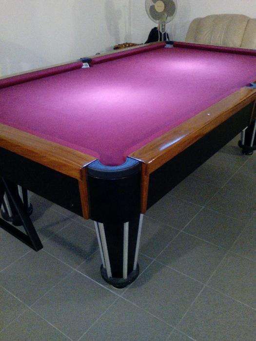 Mudança/Colocação/ Reparação de pano de Snooker/ Bilhar/Pool