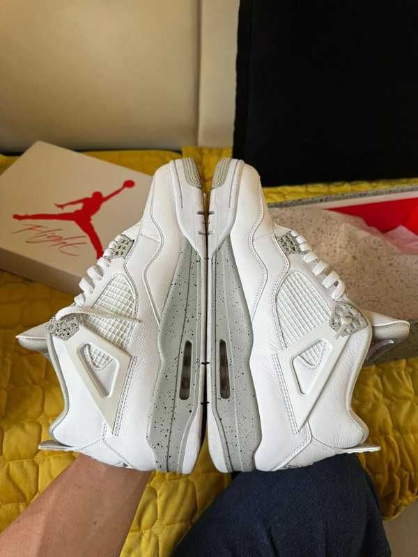 ButyDamskie Air Jordan_4_Retro_White_Oreo_Uniseks R.40