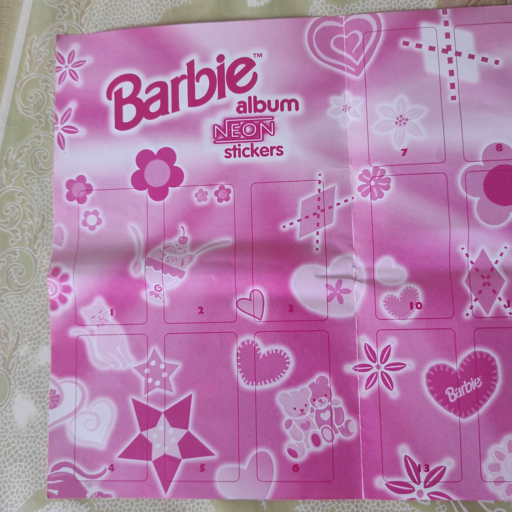 Альбом для наклеек Barbie Dunkin 1999г.