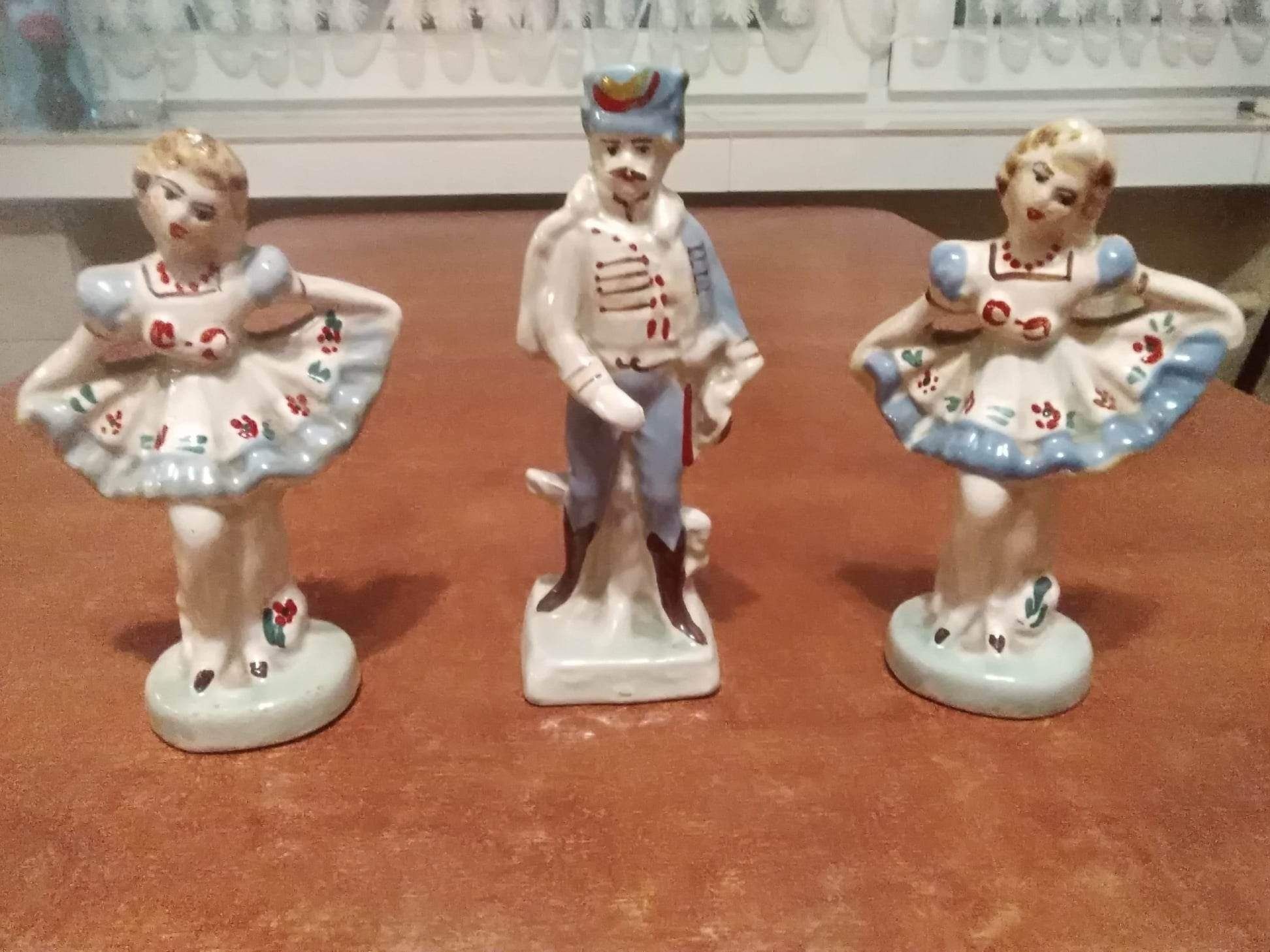 Figurki Cukiernica Porcelanowa porcelana zestaw