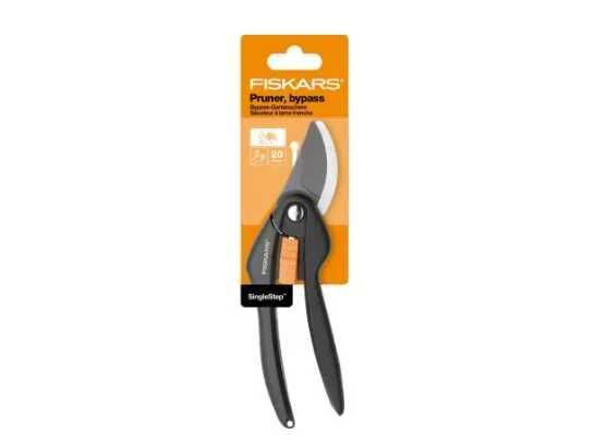 Секатор-ножиці Fiskars SingleStep p26 / секатор фіскар / ножничі в сад