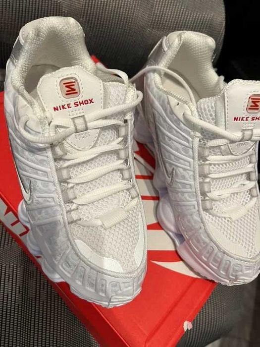 "Buty Trampki" Nike_Shox_TL_White_R.42