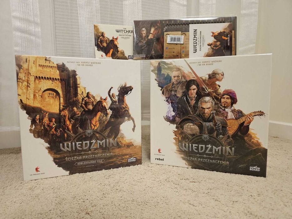 Wiedźmin: Ścieżka Przeznaczenia Deluxe Pledge + Geralt na Płotce