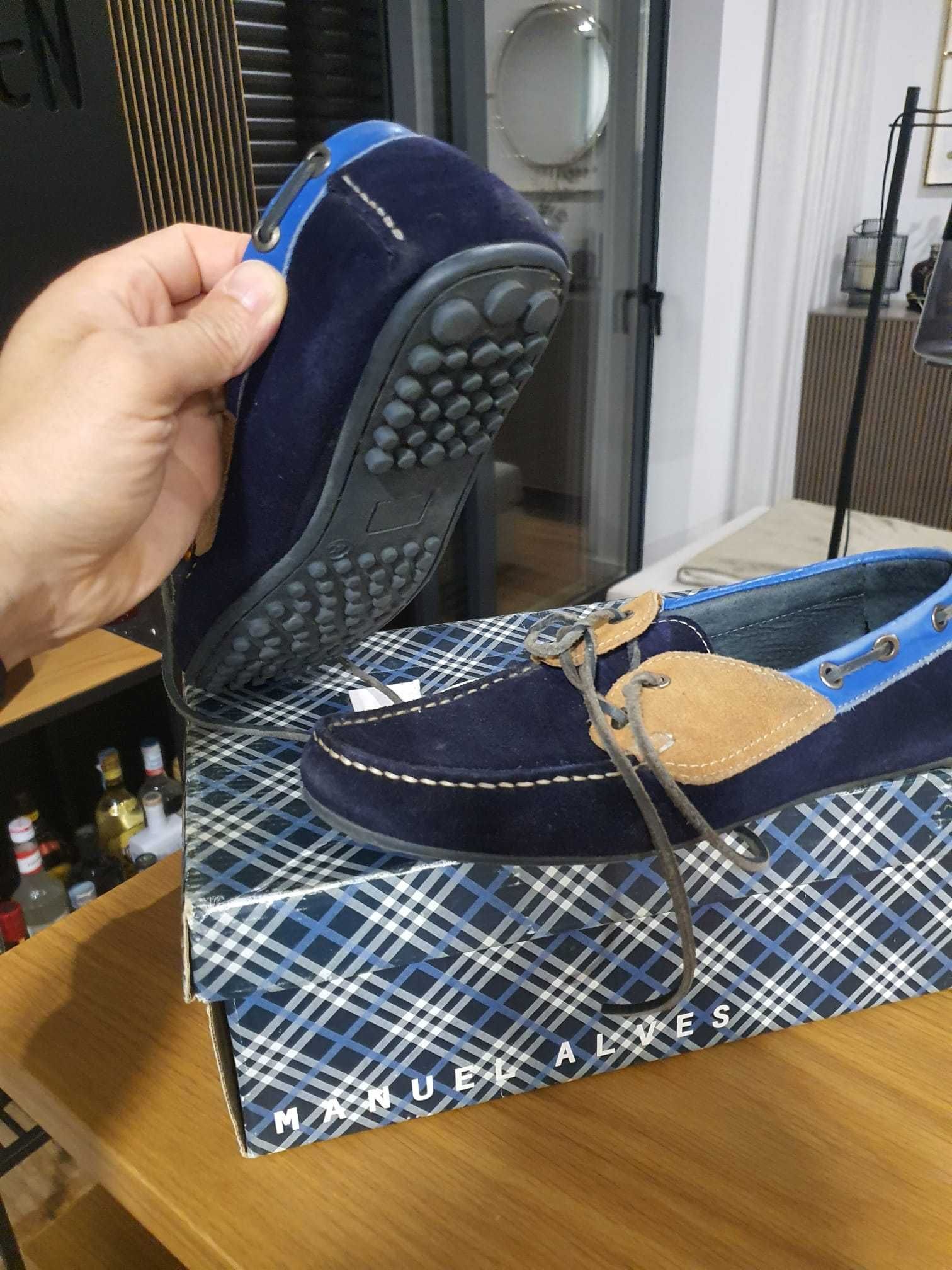 Sapatos Camurça Homem Muito bom estado Tamanho 40