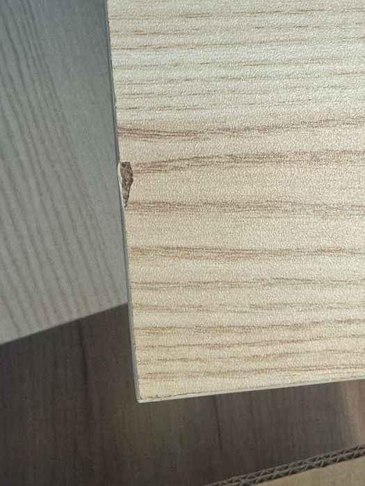 Duży stojak na monitor 110 cm Drewniany stojak pd laptopa Biały