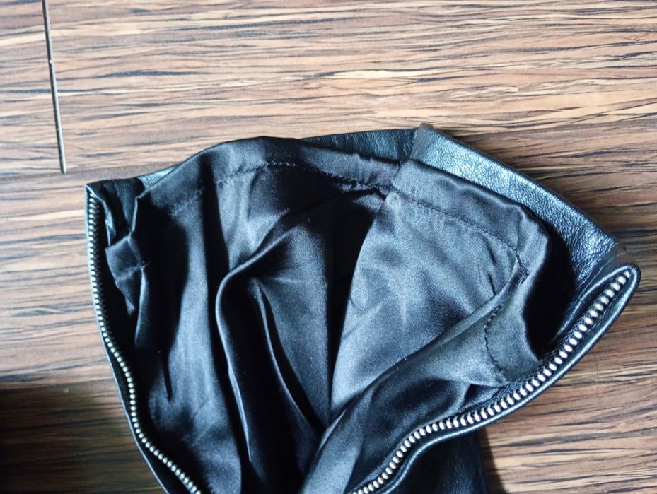 Damskie spodnie skórzane 88cm