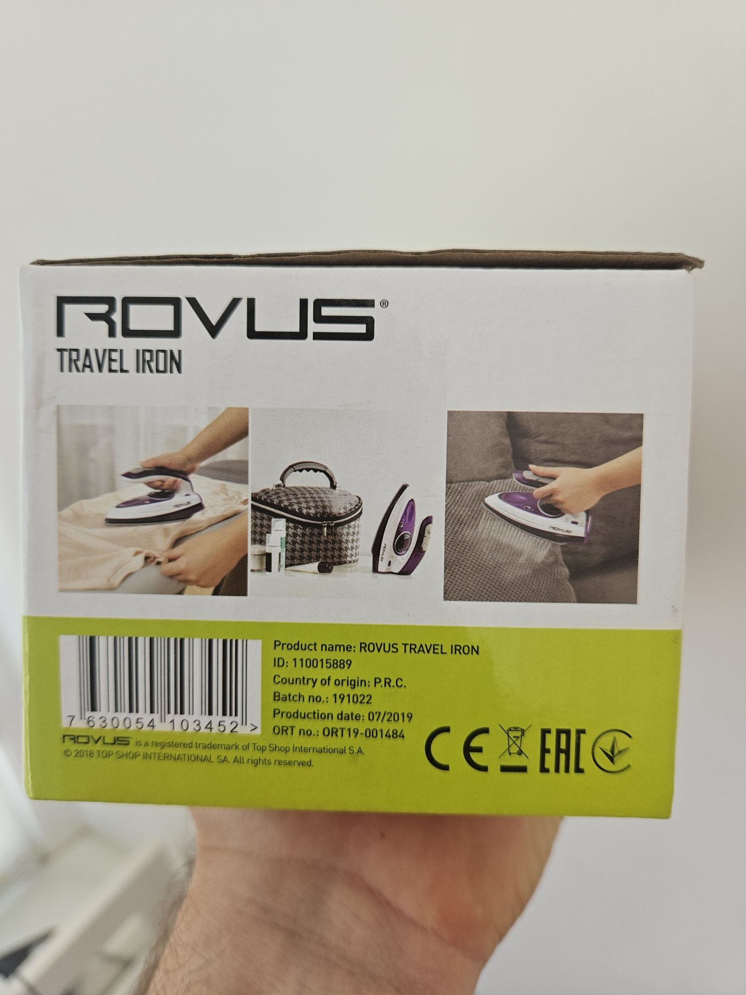 Дорожный утюг Rovus