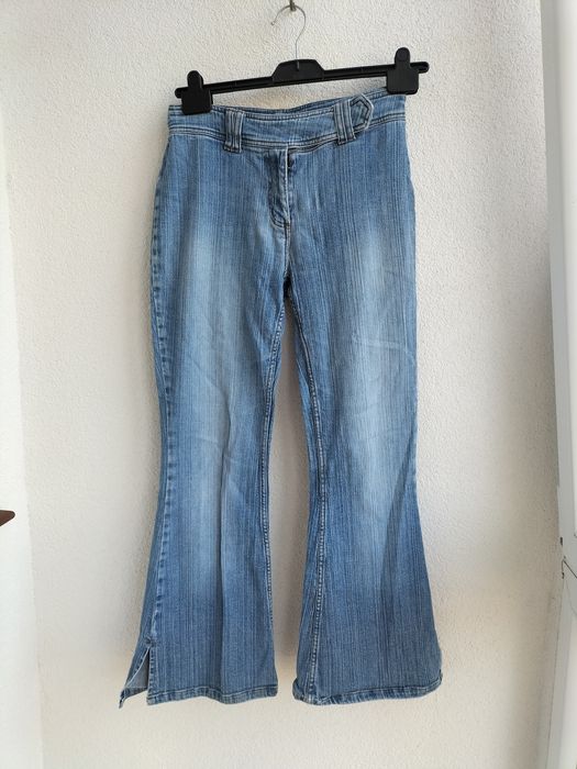 Spodnie dżinsy dzwony rozm. M