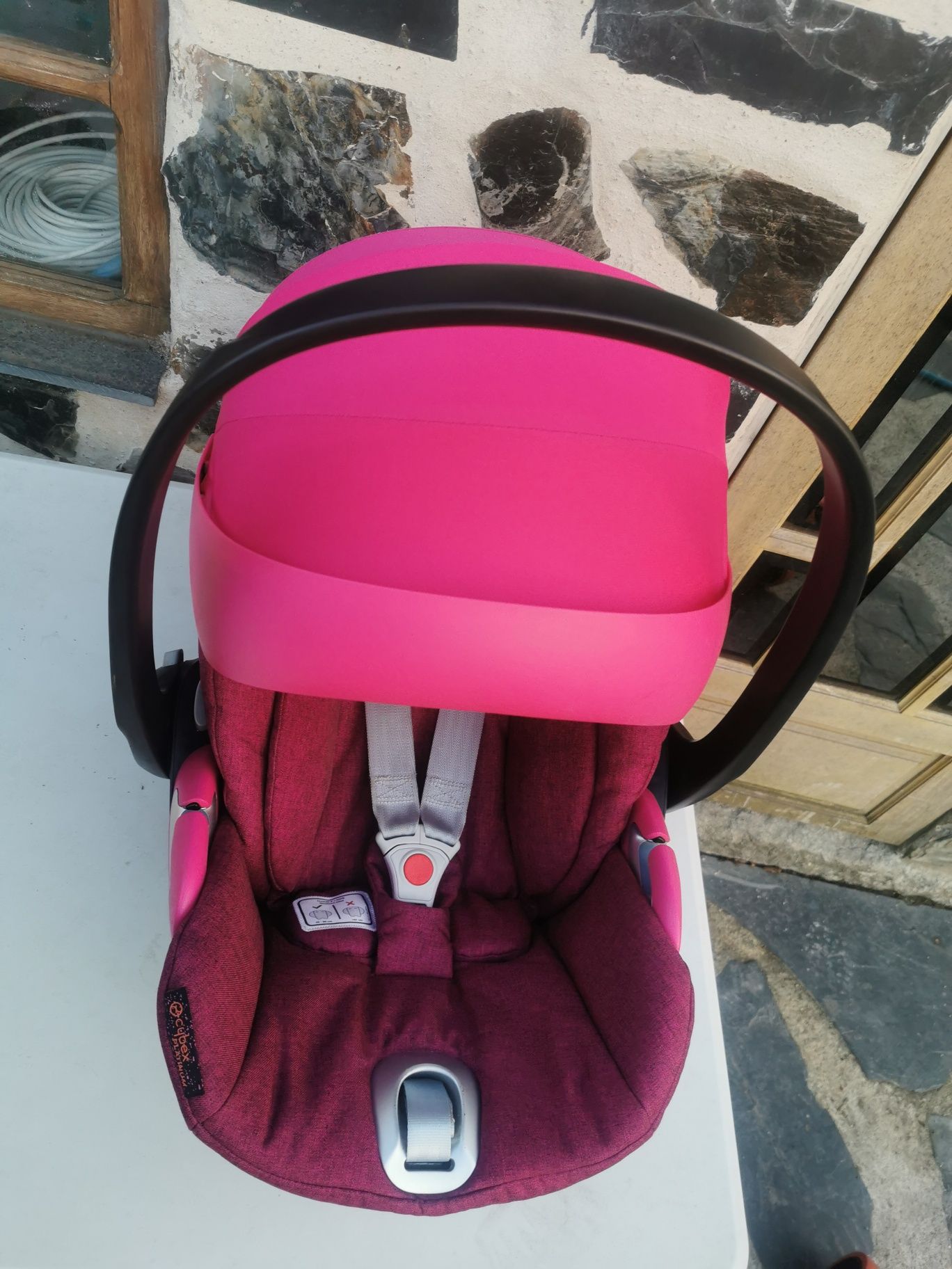 Ovo cybex cloud zi size plus passion pink purple