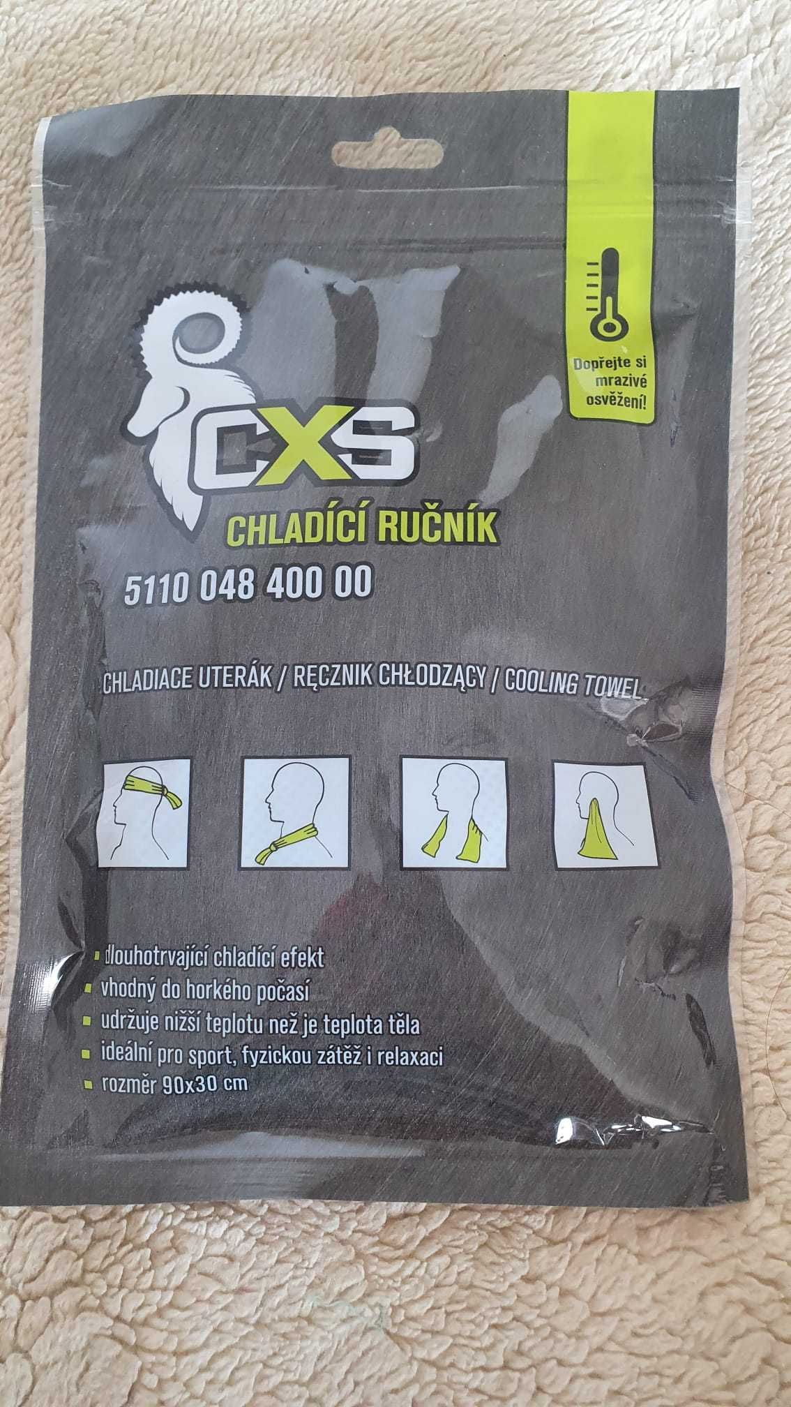 Ręcznik chłodzący CXS - Rozmiar: 90 x 30 cm