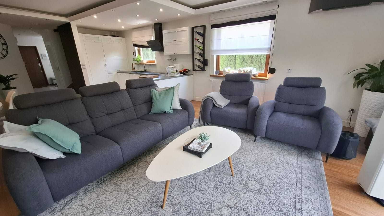 Meble do salonu sofa plus 2  fotele relax  meble Bydgoskie