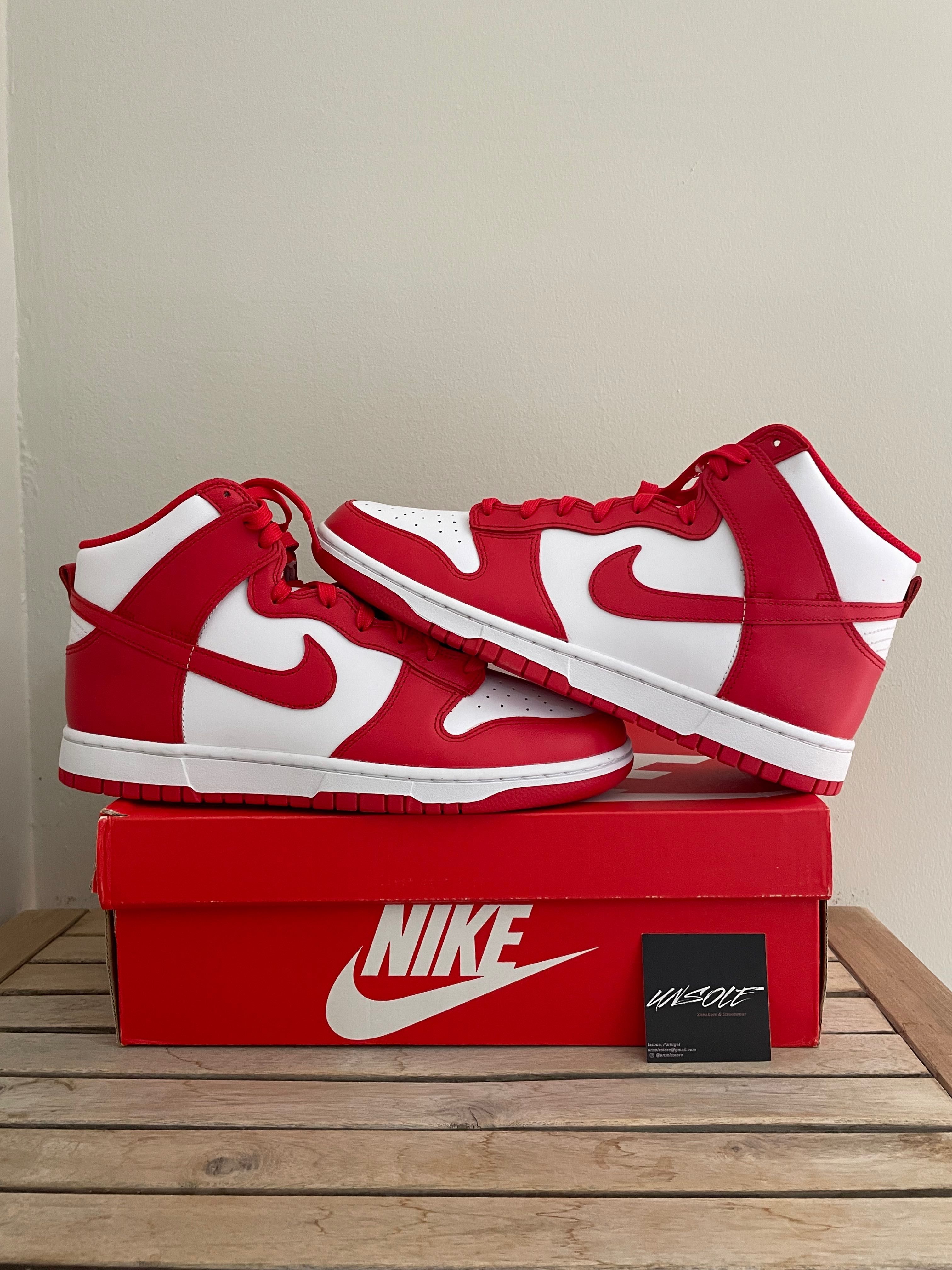 Nike Dunk High University Red