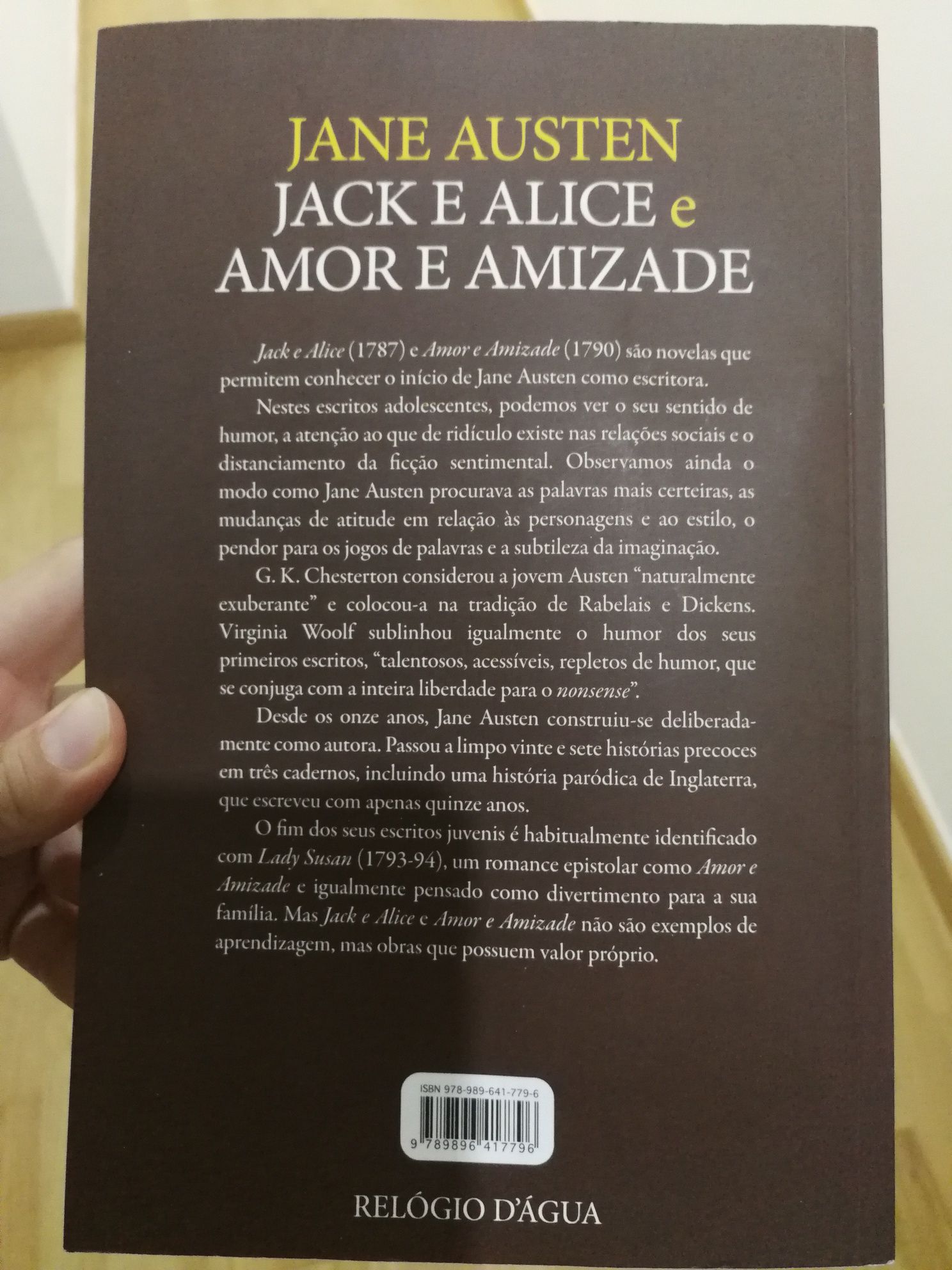 Jack e Alice e Amor e Amizade