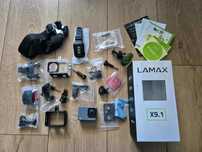 Kamera Lamax X9.1 czarny + akcesoria + opaska na głowę wartości 50 zł