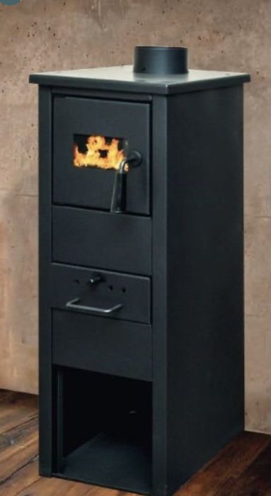 Чавунна піч, буржуйка Blist. Чугунная печь. Камін. Krek