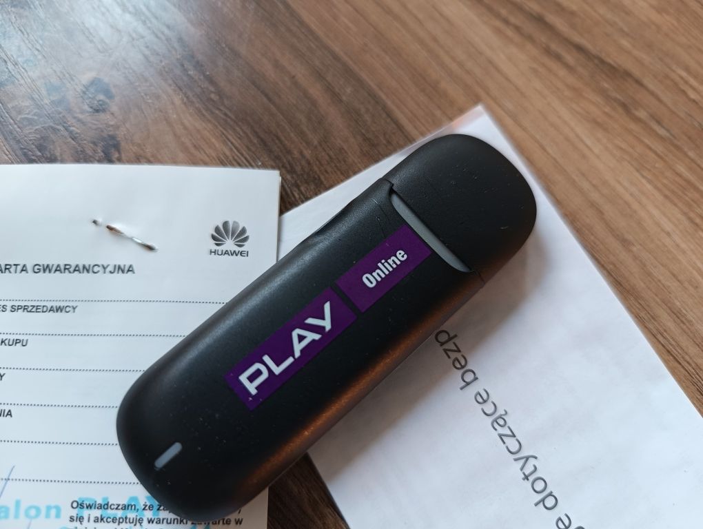 Modem Huawei E3131 HSPA+21.6 4G internet bezprzewodowy z karty sim