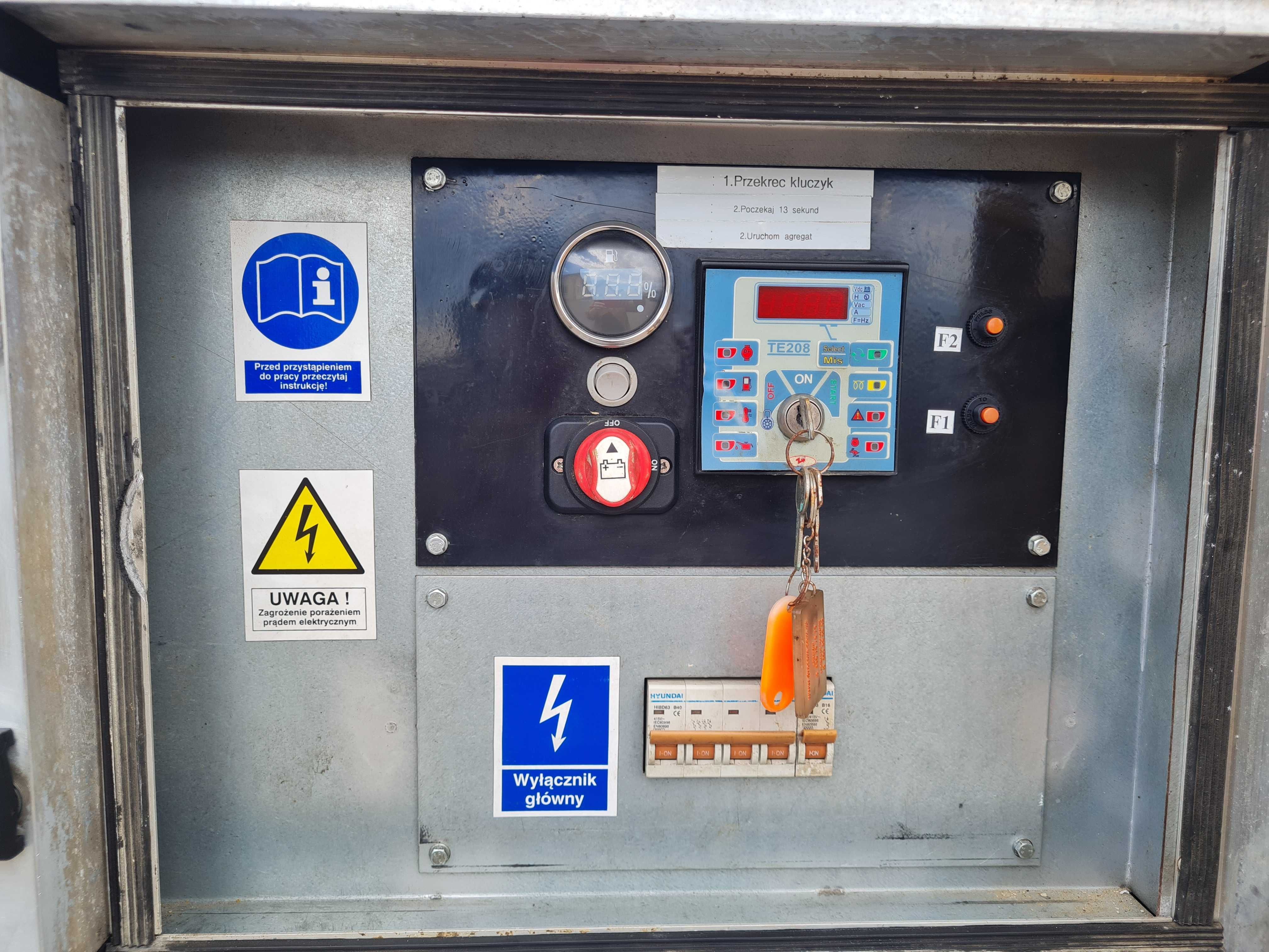 Agregat prądotwórczy SMG 30TE-LS-2, 30 kVA,24 kW, 230/400V