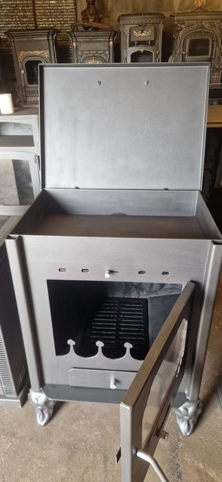 Vendo salamandra com forno como nova