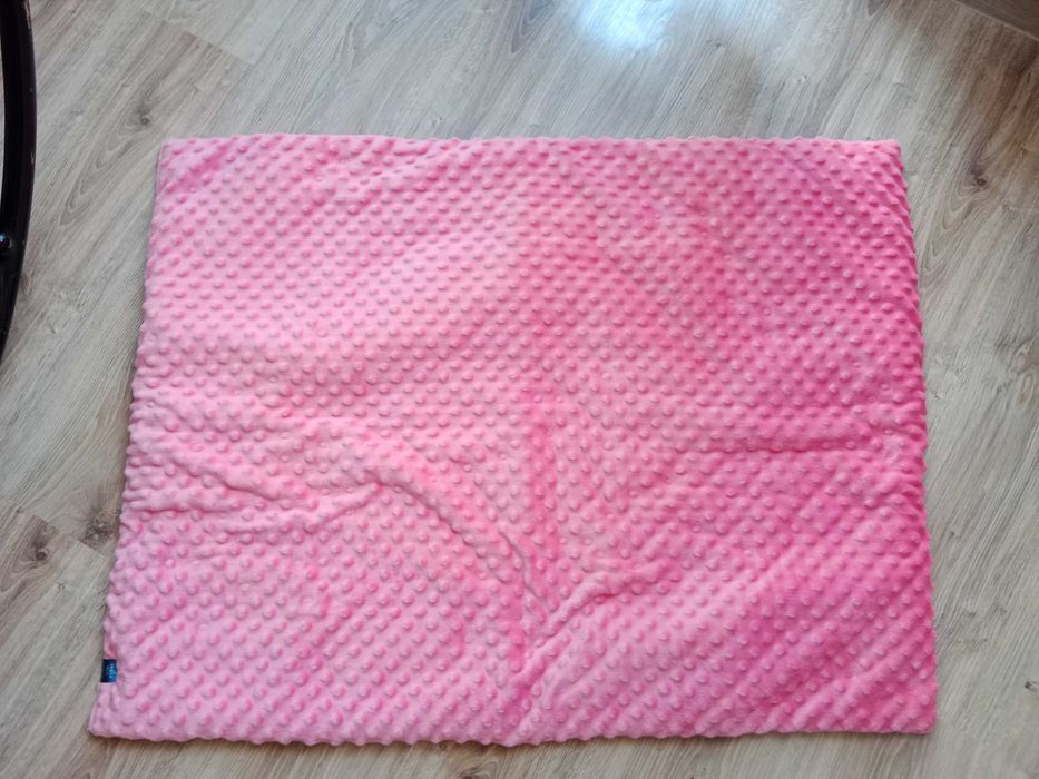 kocyk kołderka Minky polarkowy