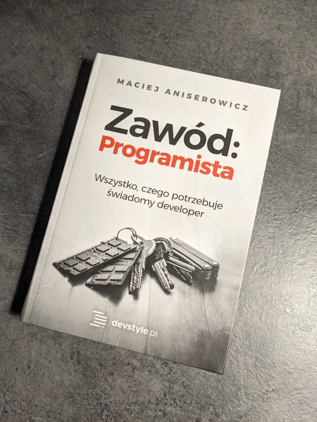 Zawód: Programista Aniserowicz, Stan idealny z autografem autora!