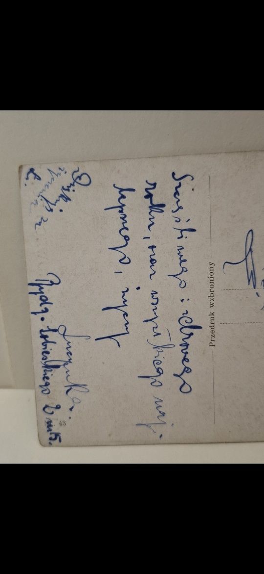 Kartka Noworoczna przedwojenna