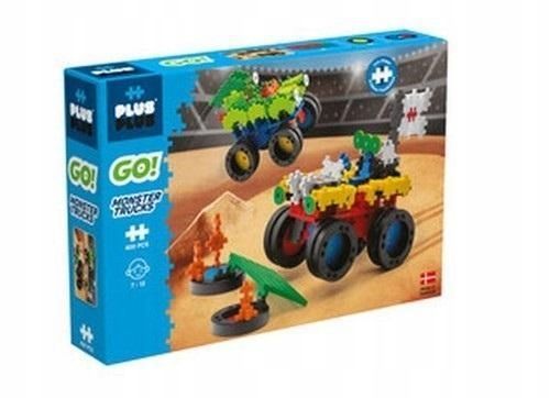 Klocki Plus-plus Monster Trucks 600el., Plus-plus