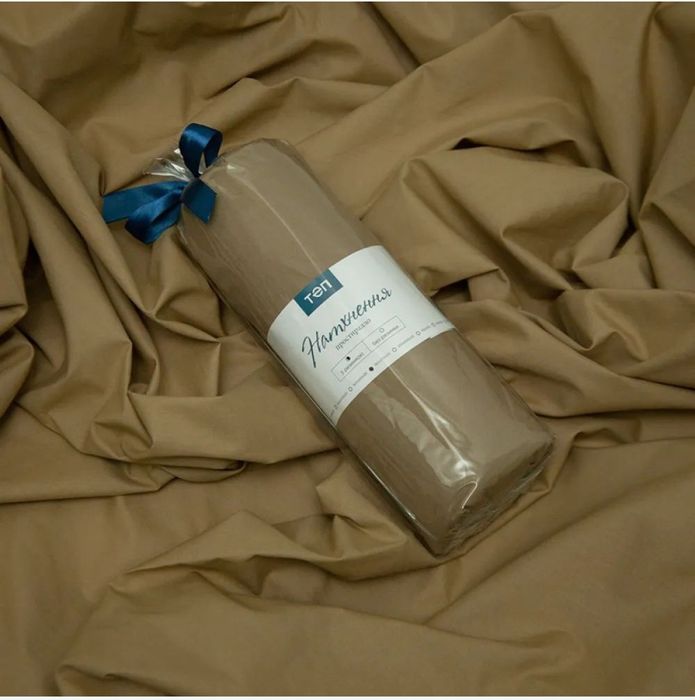 Простирадла на резинці ТЕП однотонні.