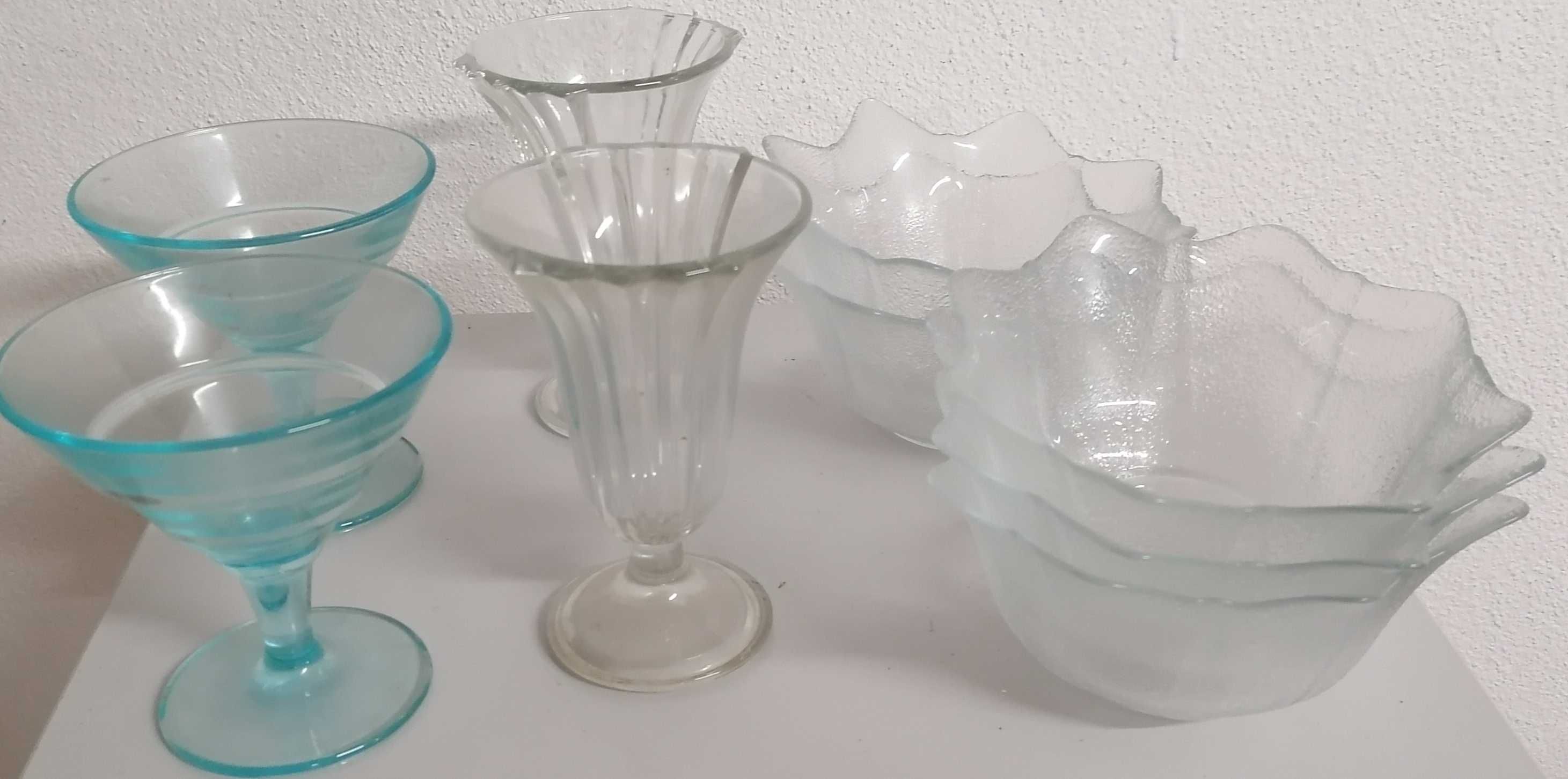 Taças para sobremesas/gelados, lote todo por 5€