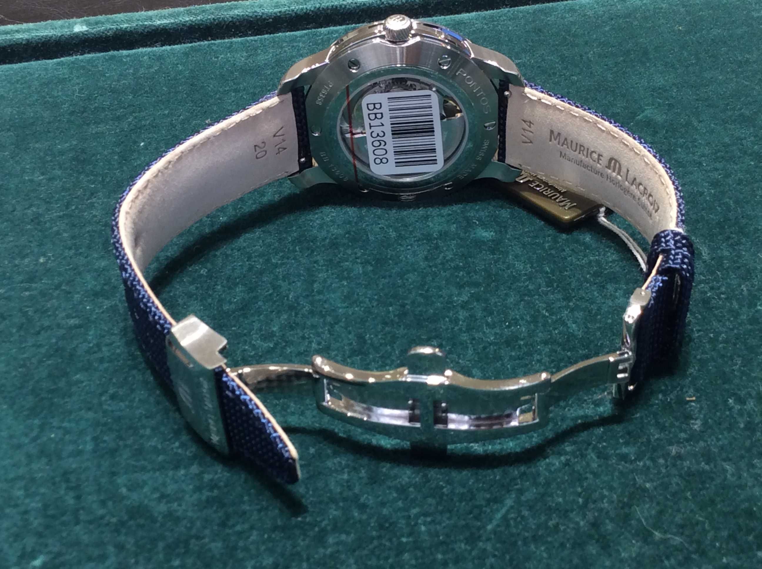 Nowy Maurice Lacroix PT6358-SS004-431 Pontos Automatic Day-Date