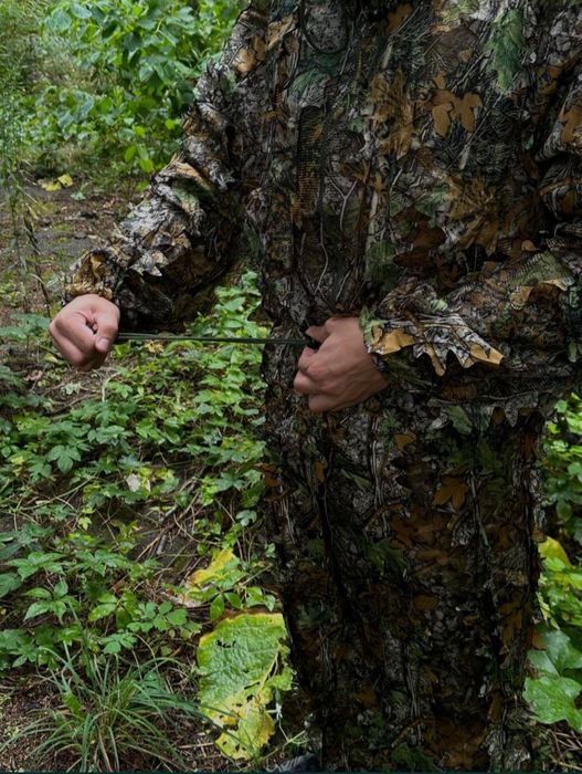 Маскировочный костюм Mil-Tec маскувальний камуфляж 3D листя