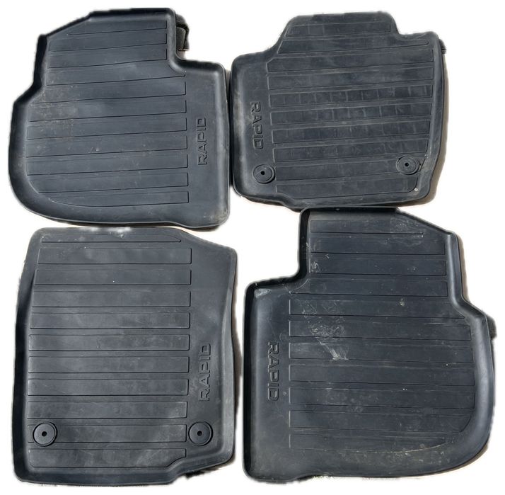 Шкода Рапід Коврики В Салон Гумові Орігінал