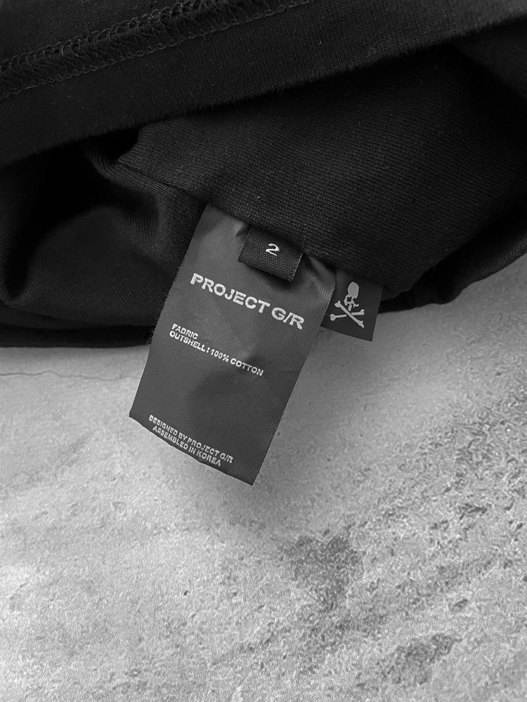 Футболка Project G/R MASTERMIND чорного кольору
