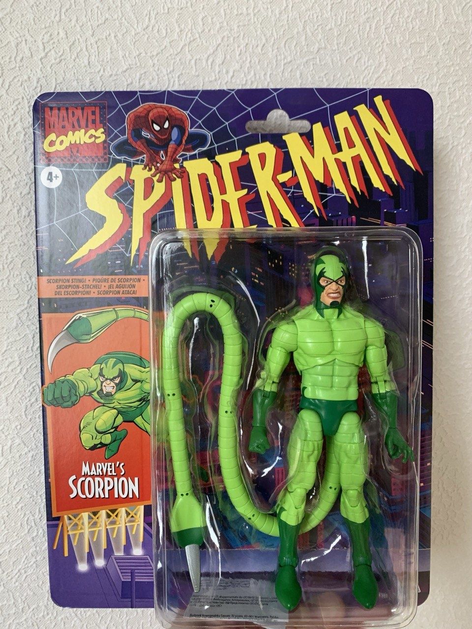 Фігурка Скорпіон Spider-Man Marvel Legends Retro Collection Scorpion