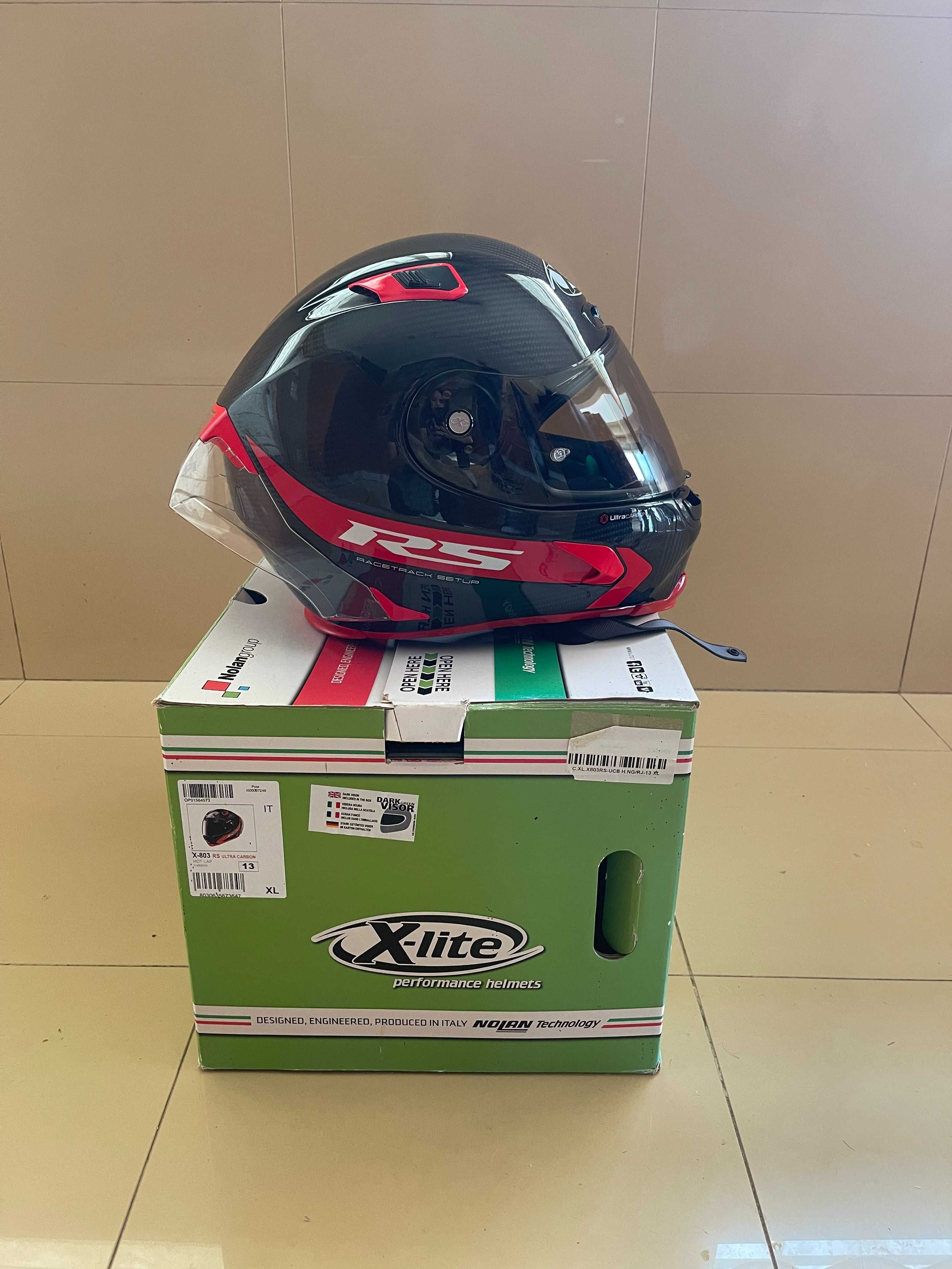 Capacete X-LITE  X 803 RS ultra carbon