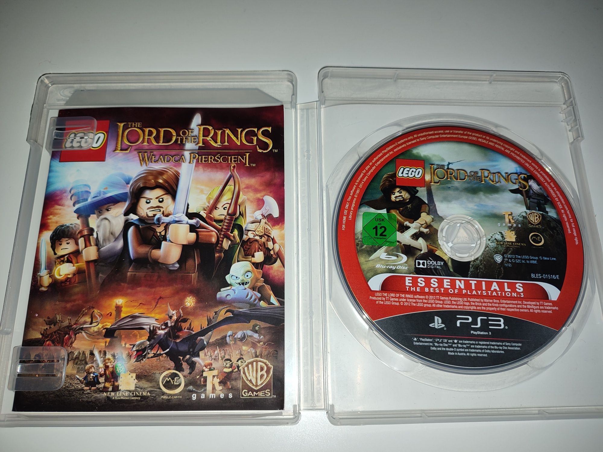 Gra Ps3 Lego Władca Pierścieni PL The Lord Of The Rings PlayStation 3